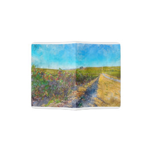 Vineyard in Napa Valley California Passport Holder