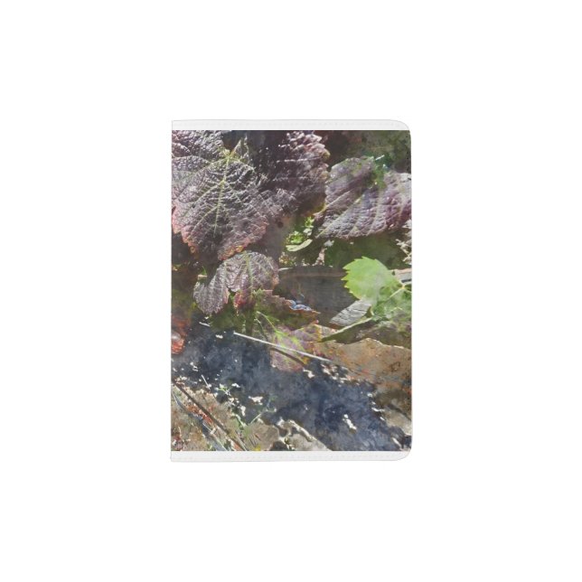 Vineyard in Napa Valley during Fall Passport Holder (Front)