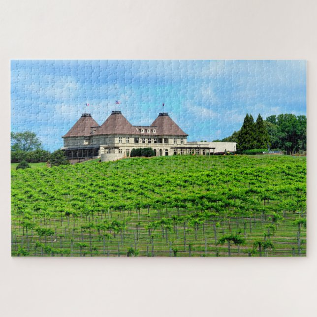 Vineyard landscape Georgia, USA Jigsaw Puzzle (Horizontal)