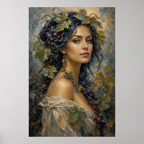 Vineyard Muse Poster