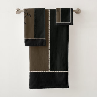 Vineyard Noir Elegance Bath Towel Set