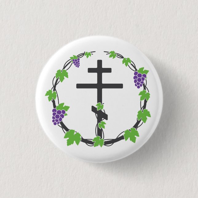 Vineyard of the Lord Buttons (Front)
