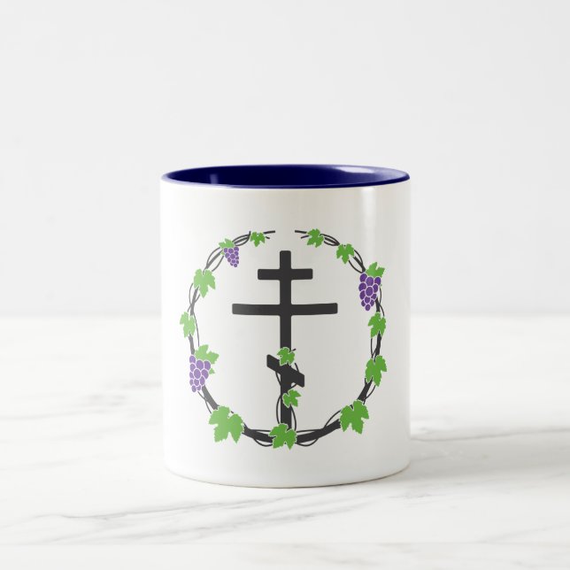 Vineyard of the Lord Coffee Mug with Purple Int (Center)