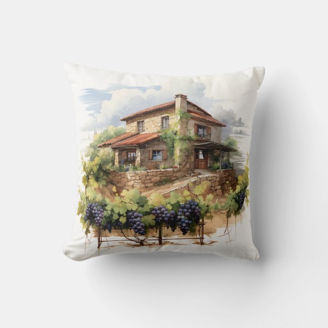 Vineyard Pillow (Front)
