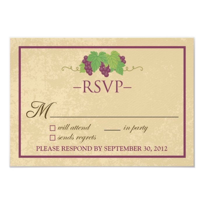 Rsvp Card Design 4