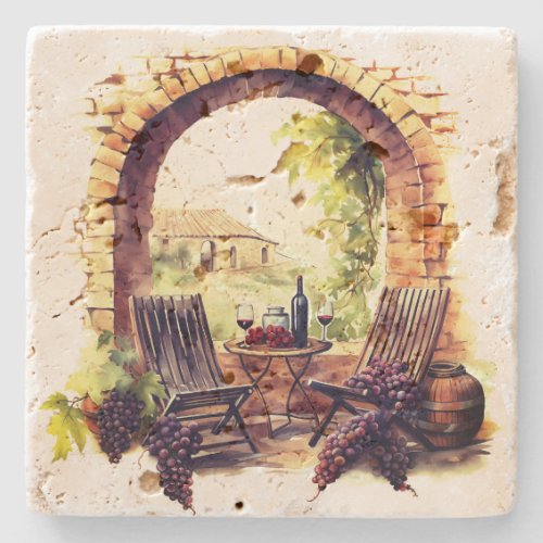 Vineyard Stone Coaster