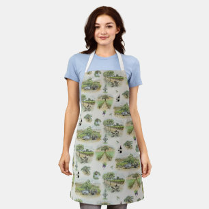 Vineyard Views Color Apron