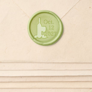 Vineyard Wedding Wax Seal Sticker