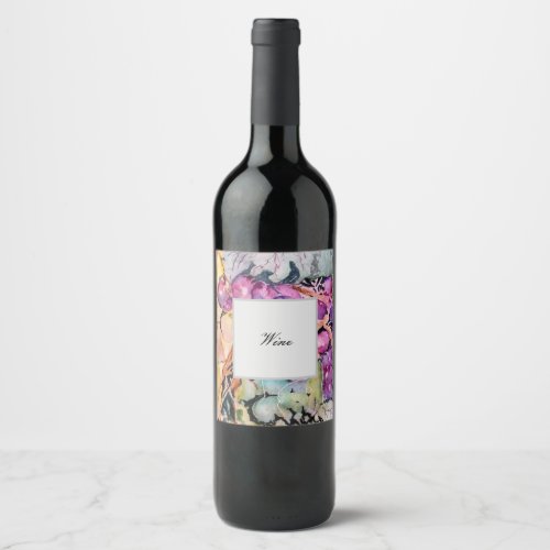 Vineyard Wine Label