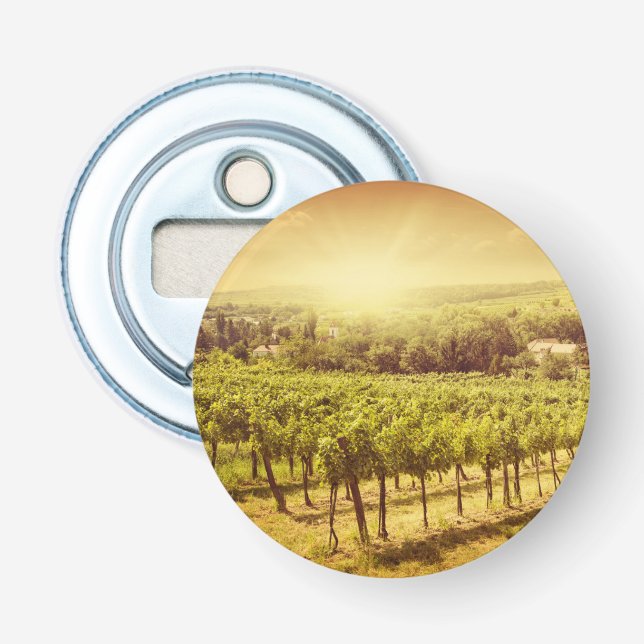 Vineyards Landscape Bottle Opener (Front)