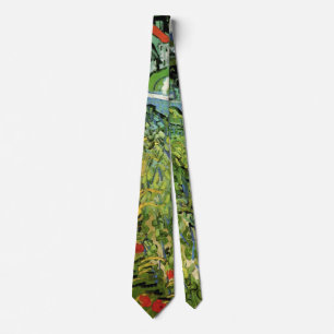 Vineyards with View of Auvers by Vincent van Gogh Tie