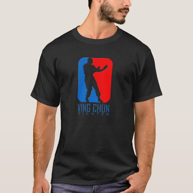 Ving Chun Fighter - Ip Man Linage T-Shirt (Front)