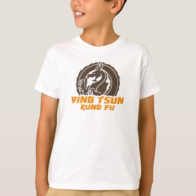 Ving Tsun Kung Fu Dragon 2c / Kids T-Shirt (Front)