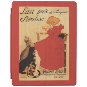 Vingeanne Milk Girl with Cats iPad Smart Cover