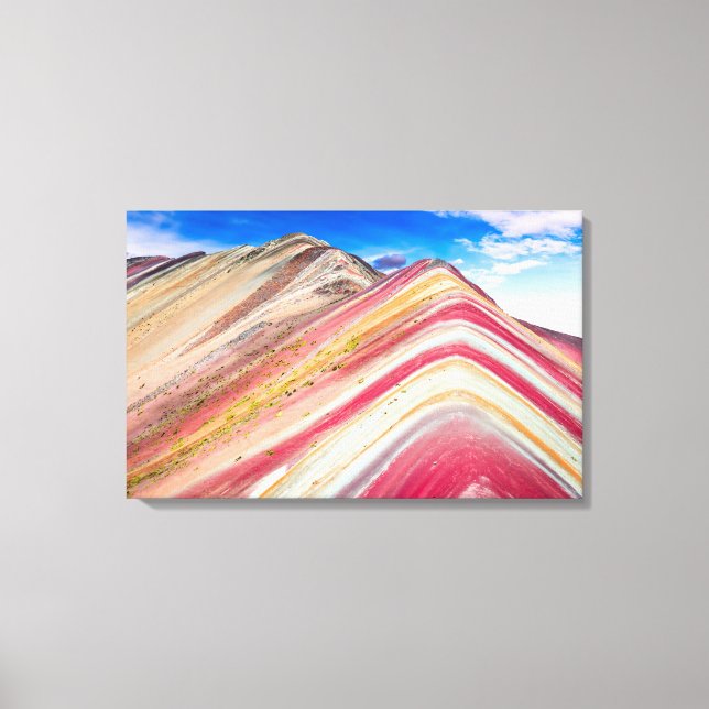 Vinicunca Peru Canvas Print (Front)