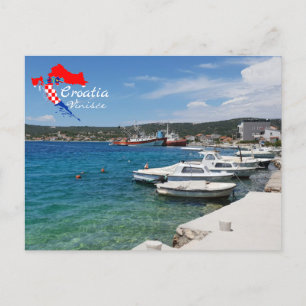 Vinišće, Croatia Dalmatia Adriatic Sea Postcard
