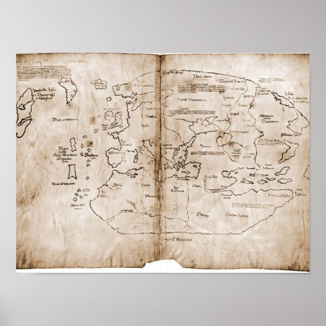 Vinland Map Poster (Front)