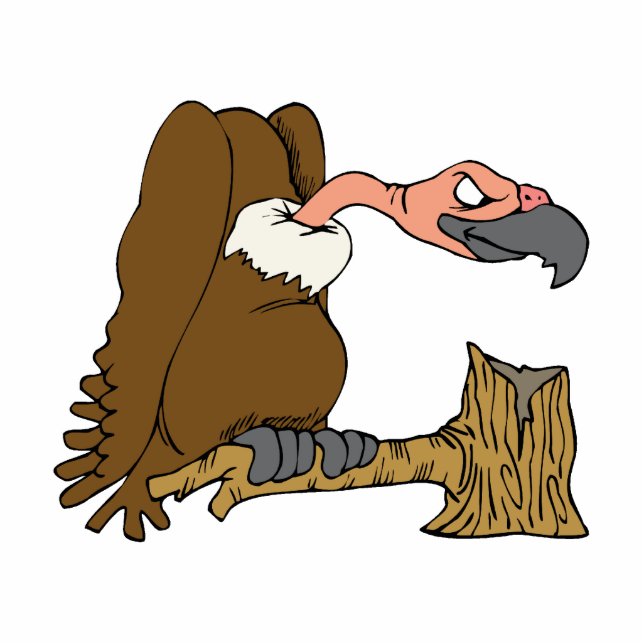 Vinnie Vulture Statuette (Front)