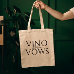 Vino Before Vows Bridal Shower Tote Bag at Zazzle