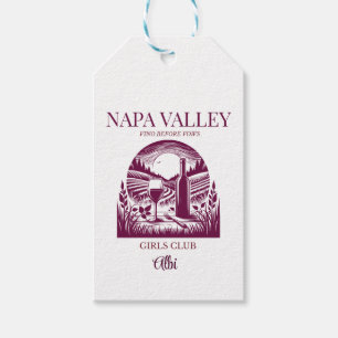 vino before vows napa valley gift tags