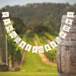 Vino before Vows White Floral Bridal Shower Bunting Flags<br><div class="desc">Introducing the Vino before Vows Bridal Shower Bunting Flags, the perfect decoration for any bridal shower or bachelorette party. The design features a beautiful charcuterie board with an array of delicious meats, cheeses, and fruits, with a "Vino before Vows" text. The flags are made of high-quality, durable paper and come...</div>