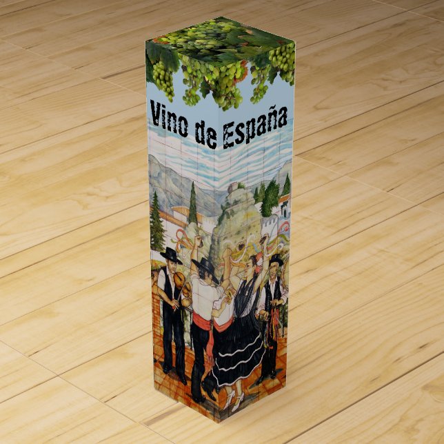 Vino de España Wine Gift Box (Front)