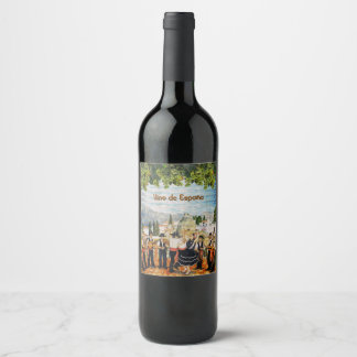 Vino de España Wine Label