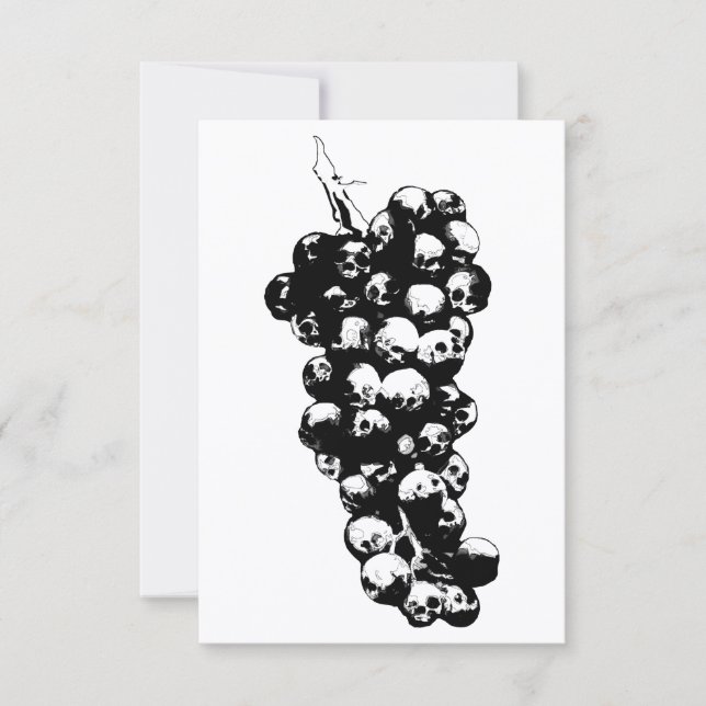 vino de la muerte invitation (Front)