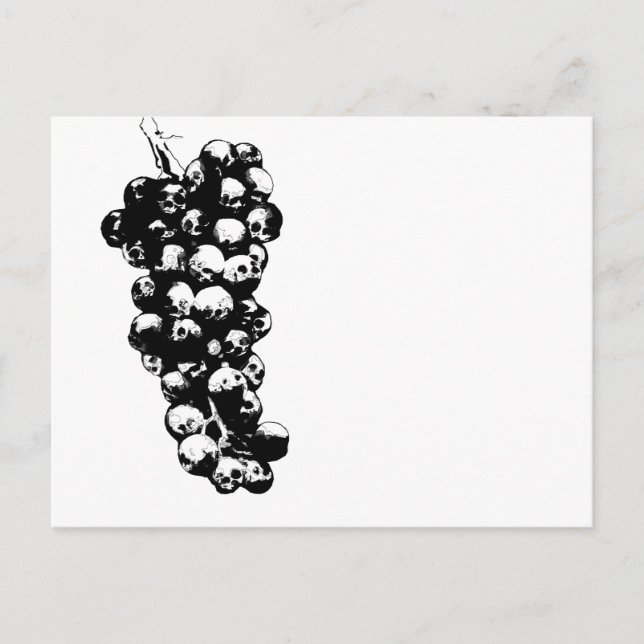 vino de la muerte postcard (Front)