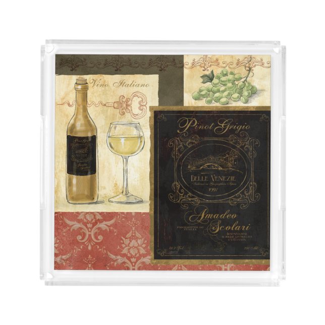 Vino Italiano Serving Tray (Front)