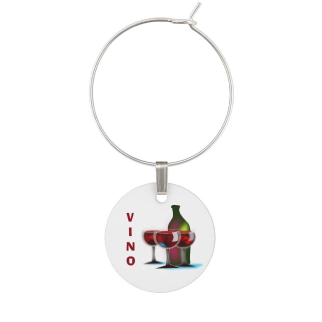 VINO Wine Charm (Front)