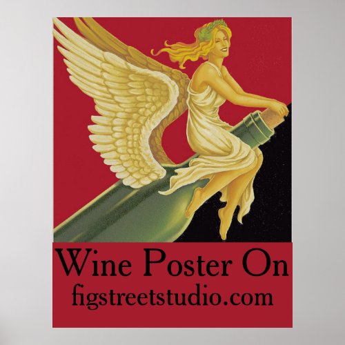 Vino_ Wine Flies add text Vintage Posters