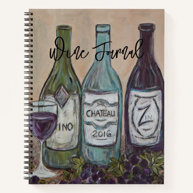 Vino Wine Tasting Journal  (Front)