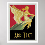 Vino- Wine Vintage Posters, Add Text Personalize Poster at Zazzle