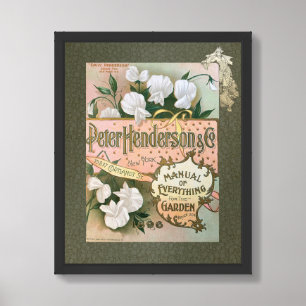 VINT 'RECYCLED ART' PRINT SEED CATALOG