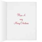 Vintag Merry Christmas, Children on Sleigh (Inside (Right))