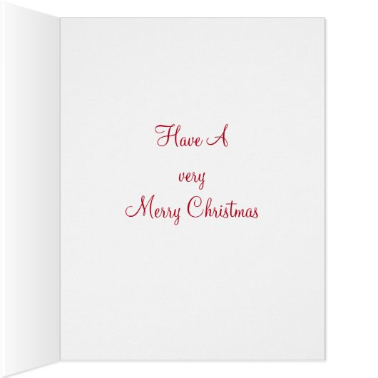 Vintag Merry Christmas, Children on Sleigh (Inside (Right))