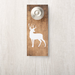 Vintaga Beauty Wood & Deer  Door Hanger