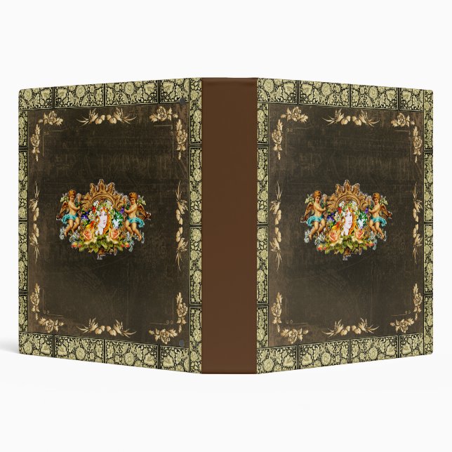 Vintage 114 3 ring binder (Background)