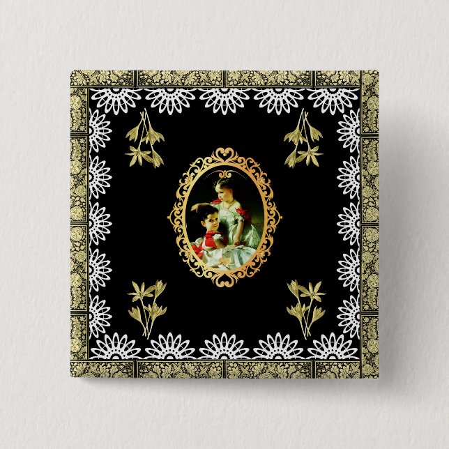 Vintage 115 button (Front)