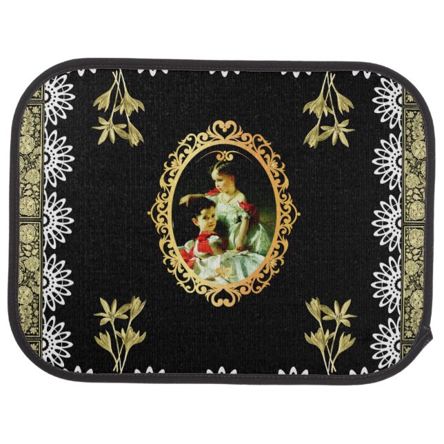 Vintage 115 car floor mat (Rear)