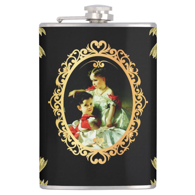 Vintage 115 flask (Front)