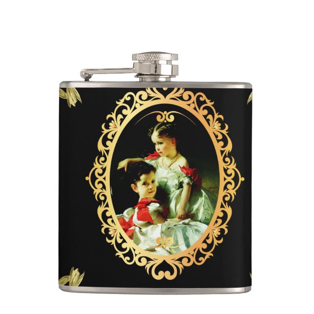 Vintage 115 flask (Front)