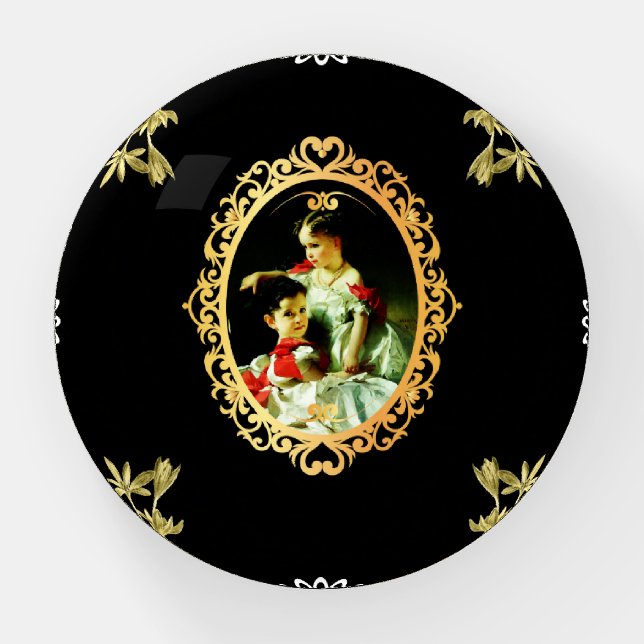 Vintage 115 paperweight (Front)