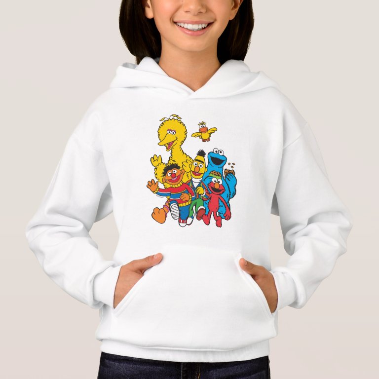 Vintage 123 Sesame Street Hoodie