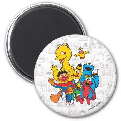 Vintage 123 Sesame Street Magnet
