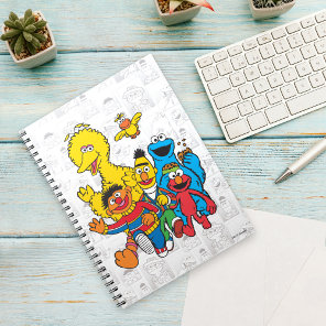 Vintage 123 Sesame Street Notebook