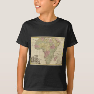 Vintage 1725 Africa Map T-Shirt