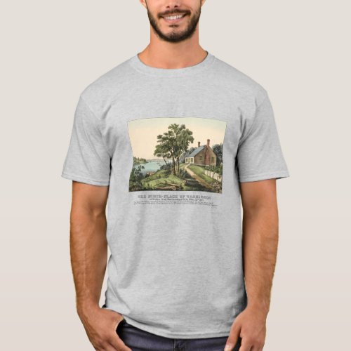 Vintage 1732 Birthplace of George Washington T_Shirt