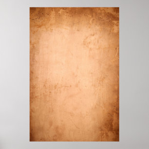 Vintage 1800s Antique Book Leather Tan Background Poster